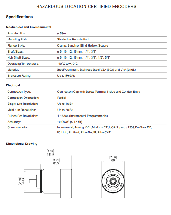 防爆編碼器參數(shù)圖